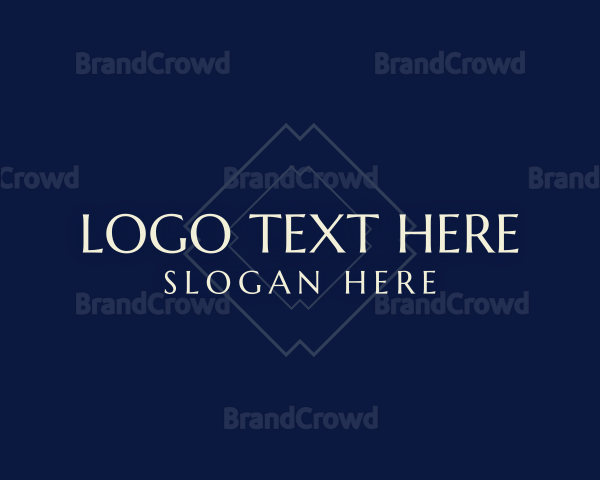 Elegant Diamond Business Logo