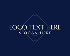 Law - Elegant Diamond Business logo design