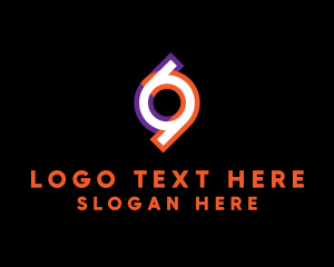 Number - Business Firm Number 69 logo design