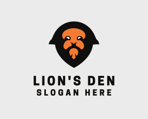 Animal Feline Lion logo design