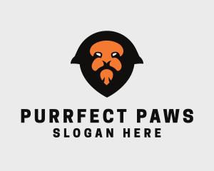 Animal Feline Lion logo design