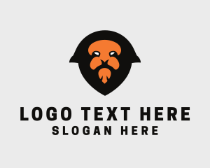 Animal Feline Lion logo design