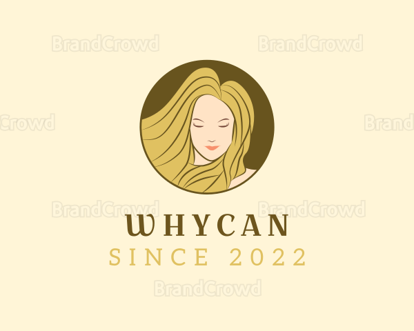 Woman Beauty Hair Salon Logo