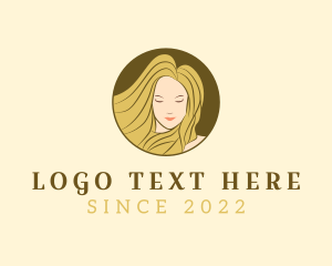 Hair-extension - Woman Beauty Hair Salon logo design