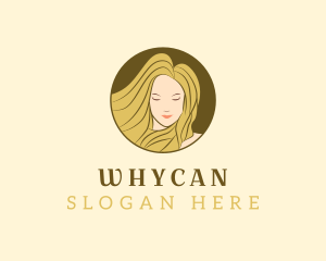 Woman Beauty Hair Salon Logo
