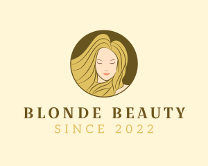 Blonde - Woman Beauty Hair Salon logo design