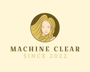 Model - Woman Beauty Hair Salon logo design