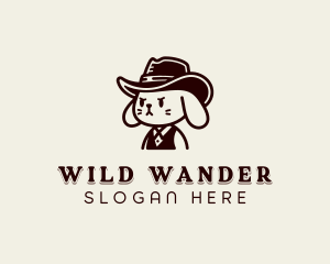 Cowboy Hat Bunny logo design