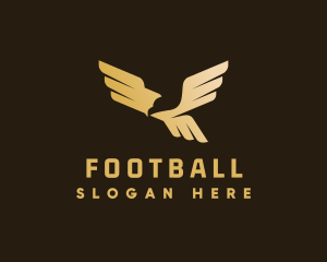 Golden Flying Eagle Logo