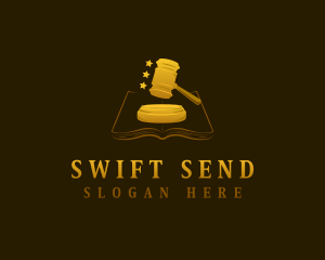 Legal Gavel Book Logo