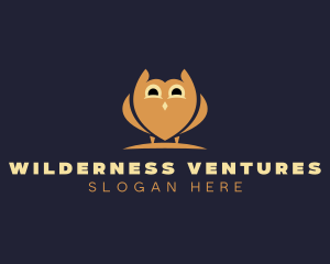 Wild Kiddie Owl logo design