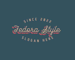 Artistic Retro Style logo design