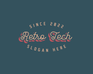 Artistic Retro Style logo design