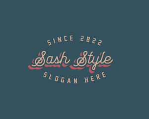 Artistic Retro Style logo design