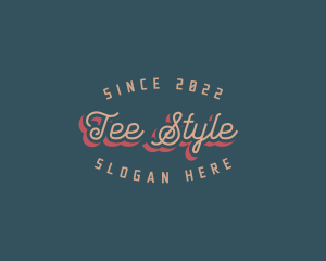 Artistic Retro Style logo design