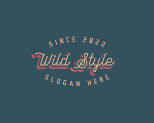 Artistic Retro Style logo design