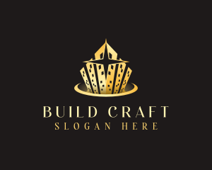 Building Realty Crown logo design