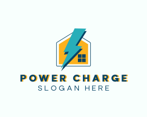 Electric Bolt Power Supply logo design