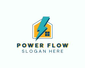 Electric Bolt Power Supply logo design