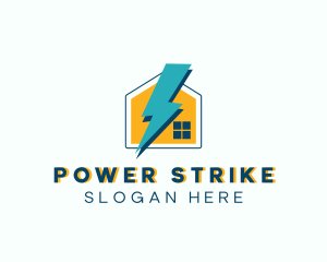 Electric Bolt Power Supply logo design