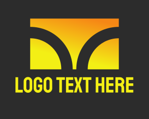 Rectangle - Generic Yellow Gradient logo design
