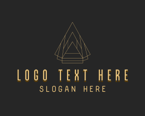 Architecture - Pyramid Tech Developer logo design