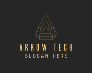 Pyramid Tech Developer logo design