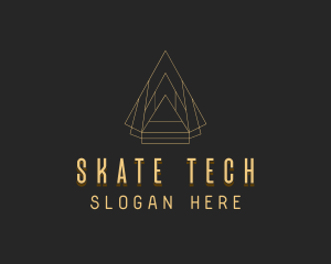 Pyramid Tech Developer logo design