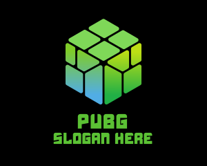 Digital Gaming Cube  Logo