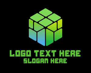 Digital Gaming Cube  Logo