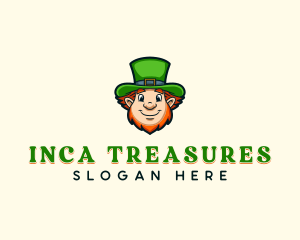 Irish Leprechaun Mascot logo design