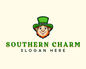 Irish Leprechaun Mascot logo design