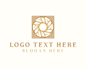 Event Florist Letter O logo design
