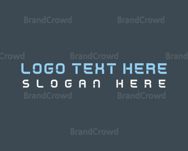 Tech Modern Wordmark Logo