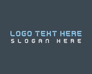 Programmer - Tech Modern Wordmark logo design