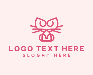 Animal - Kitty Cat Kitten logo design