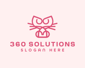 Kitty Cat Kitten logo design