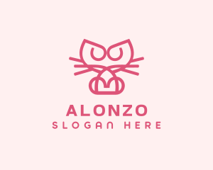 Kitty Cat Kitten logo design