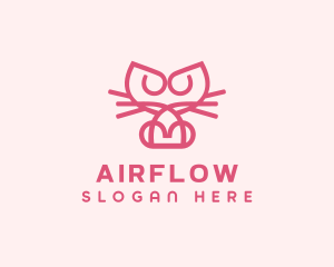 Kitty Cat Kitten logo design