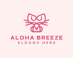 Kitty Cat Kitten logo design