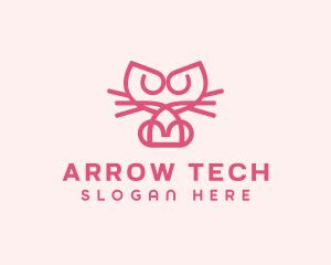 Kitty Cat Kitten logo design