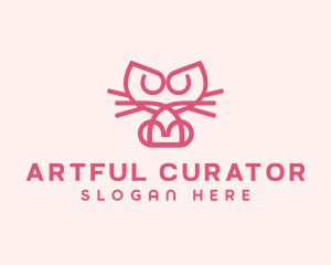 Kitty Cat Kitten logo design