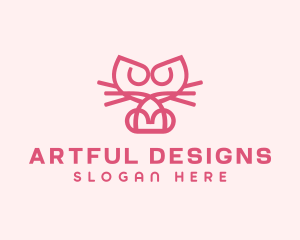 Kitty Cat Kitten logo design