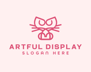 Kitty Cat Kitten logo design