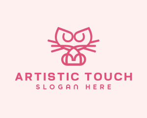 Kitty Cat Kitten logo design