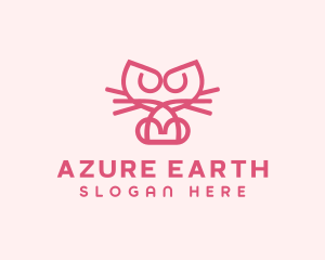 Kitty Cat Kitten logo design