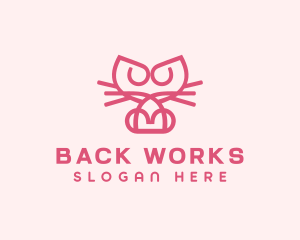 Kitty Cat Kitten logo design