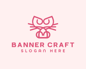 Kitty Cat Kitten logo design