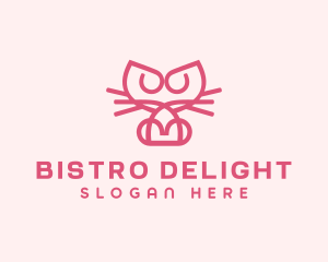 Kitty Cat Kitten logo design