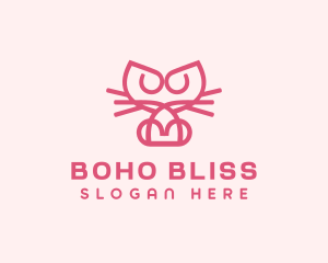 Kitty Cat Kitten logo design